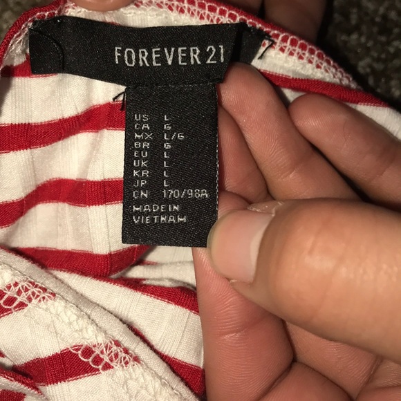 Forever 21 crop top size large! - Picture 3 of 3